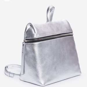 Kara Silver Backpack
